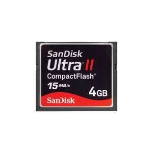  O SanDisk O   Card   CompactFlash   Ultra II   4GB 