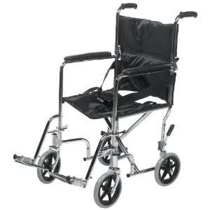   Mobility Aids Steel Companion Chair, Chrome: Health & Personal Care
