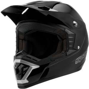  Sparx Shotgun Shred Black Matte Motocross Helmet   Color 