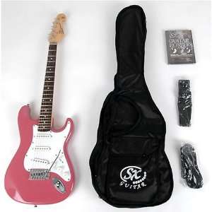  SX EG1K 3/4 BGMY Short Scale Guitar Package with Amp 