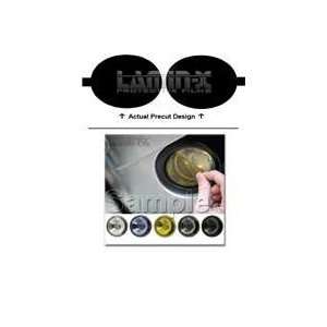   04 06) Fog Light Vinyl Film Covers by LAMIN X Gun Smoked: Automotive