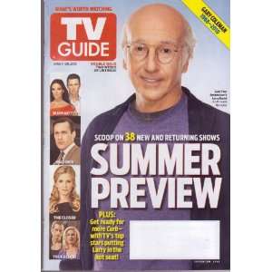  TV GUIDE Magazine (June 7, 2010) Summer Preview Staff 