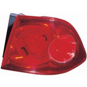 Kia Optima Replacement Tail Light Assembly Outer   Passenger Side