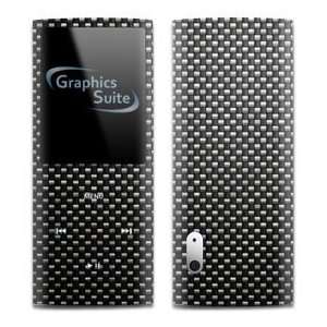  Carbon Fibre Fiber Pattern Skin for Apple iPod Nano 5th 