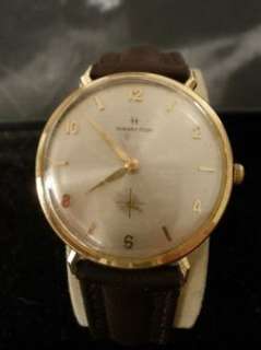 Hamilton Vintage 14K Solid Gold Watch Calibre 770 V23713 22 Jewels 14 
