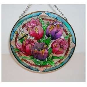  Tiffany Tulips Window Art Display Arts, Crafts & Sewing