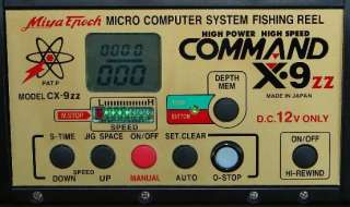 MIYA EPOCH COMMAND X CX 9zz Electric 11/0 Fishing Reel Electronic 