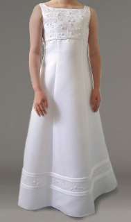 White First Holy Communion Dress BECG21  