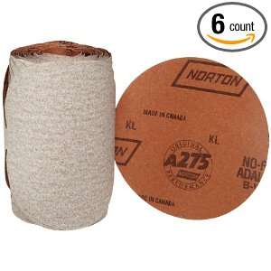  No Fil Adalox Paper Abrasive Disc, Fiber Backing, Pressure Sensitive 