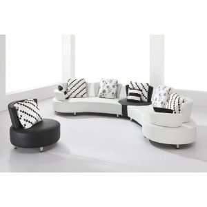  Modern Furniture  VIG  2803   Sectional Sofa Set with a 