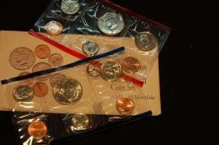 US Mint Proof & Uncirculated Set Collection IKE SBA SAC Dollars 