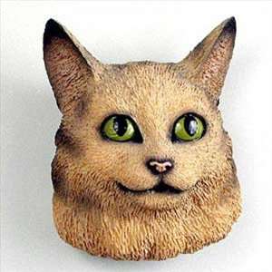  Maine Coon, Brown Tabby Cat Head Magnet (2 in): Pet 