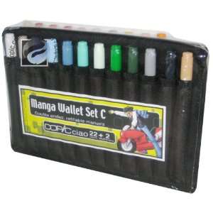  22C   Copic Ciao Set 22 C Manga Wallet Marker: Everything 