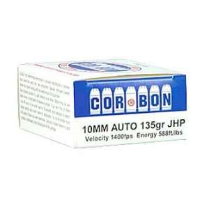  CORBON 10MM 135GR JHP 20/500