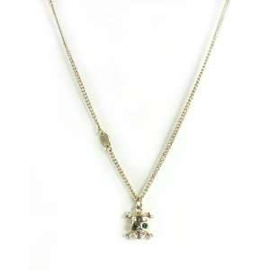    Juicy Couture Jewelry Limited Edition Skull Necklace Gold Jewelry