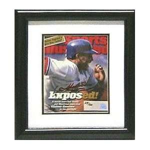   Montreal Expos Framed Autographed Sports Illustrated Magazine Sports