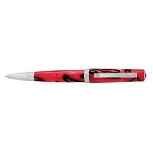  Omas Bologna Ballpoint Pen (Red Swirl)