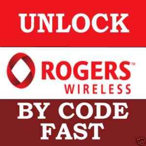 Unlock Code For ROGERS Samsung Galaxy,Wave,Corby Pro  