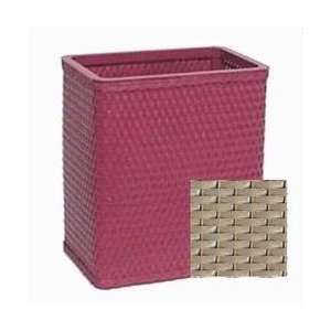  Chelsea Collection Square Wastebasket   Mocha Baby