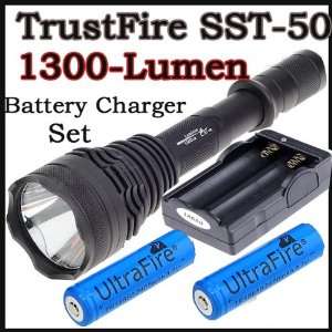  TrustFire ST 50 SST 50 5 Mode 1300 Lumen LED Flashlight 