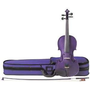  Cremona SV 75PP 3/4 Violin (Purple) Musical Instruments