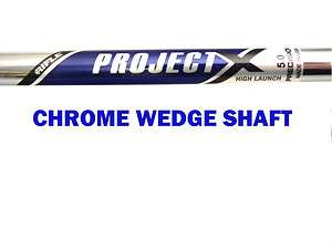 Rifle Project X Single Wedge Shaft 5.0 Regular+370 Parallel Chrome 