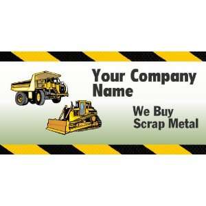   Vinyl Banner   Your Company Name We Buy Scrap Metal 