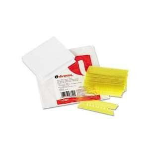   : UNV43329   Hanging File Folder Plastic Index Tabs: Office Products