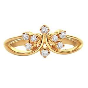  Crowning Glory   Diamond and Gold Ring Jewelry
