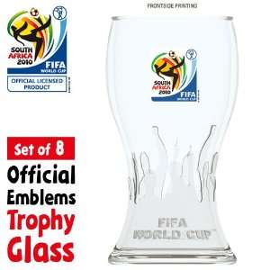   set) Trophy Glass with 2010 FIFA World Cup Emblems