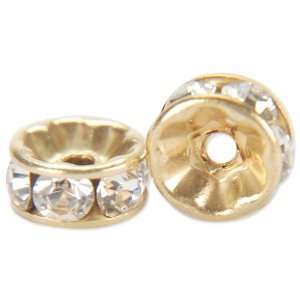  Swarovski Crystal Spacer Beads Rondelle 6mm 3/Pkg 