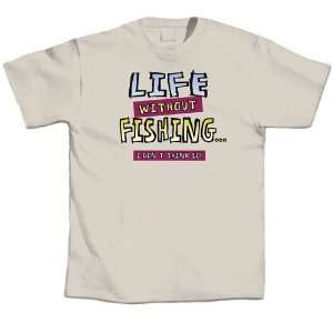  L.A. Imprints 1024S Life Without Fishing   Small T Shirt 
