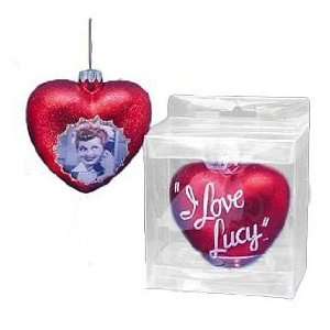 Love Lucy Red Heart Ornament:  Home & Kitchen