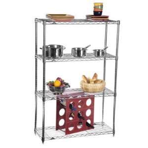   Tarragon Pantry Microwave Cart & Storage Unit, Black: Home & Kitchen