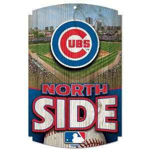    WinCraft Chicago Cubs Northside Wood Sign