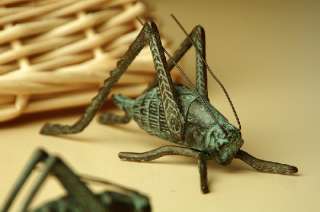 Cricket Grasshopper Statue Hearth Good Luck Legend  