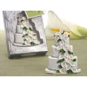  Calla Lily Theme Wedding Cake Magnetic Memo Holder Health 