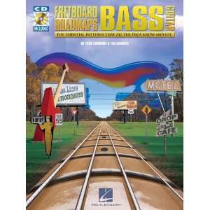  Fretboard Roadmaps for Bass   BK+CD Musical Instruments