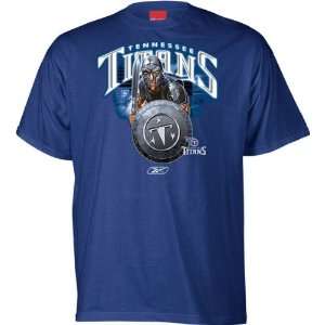  Tennessee Titans Custom Mascot T Shirt: Sports & Outdoors
