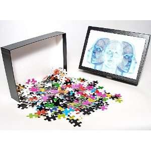   Puzzle of Wire frame faces from Science Photo Library Toys & Games