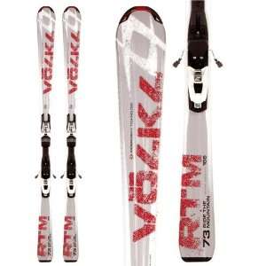  Volkl RTM 73 Skis + 3Motion TL 10.0 Bindings 2012 Sports 