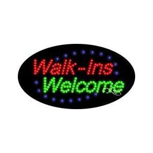  LABYA 24085 Walk Ins Welcome Animated LED Sign: Office 