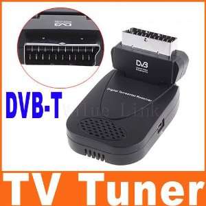   Dvb t Scart Freeview Tuner Receiver Box Eu Plug: Everything Else