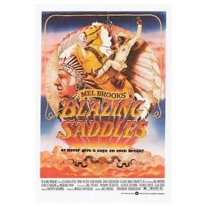  Blazing Saddles Movie Poster, 26.5 x 38.5 (1974)