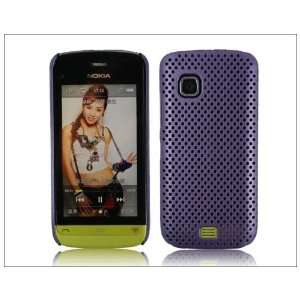  Net Hard Back Case Cover for Nokia C5 C5 03 Purple 