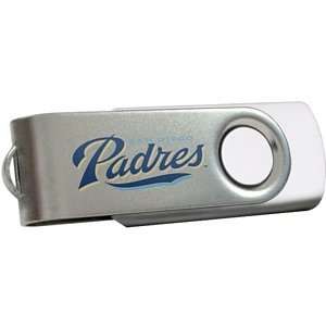 Centon DataStick Swivel MLB San Diego Padres 4 GB USB 2.0 Flash Drive 