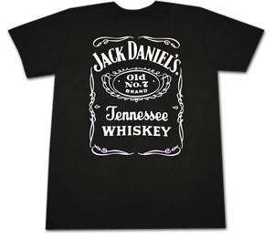 Jack Daniels Classic Logo T Shirt Officially Licensed  