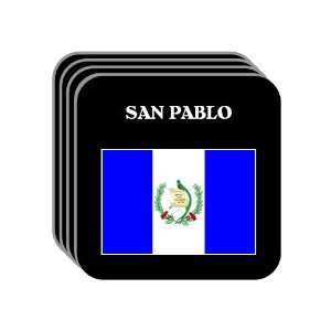 Guatemala   SAN PABLO Set of 4 Mini Mousepad Coasters 