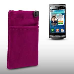  SAMSUNG S8530 WAVE II SOFT CLOTH POUCH CASE / COVER / BAG 