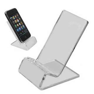 Clear Acrylic Stand Mount Holder for Cell Phones / iPod / iPhone 4 4G 